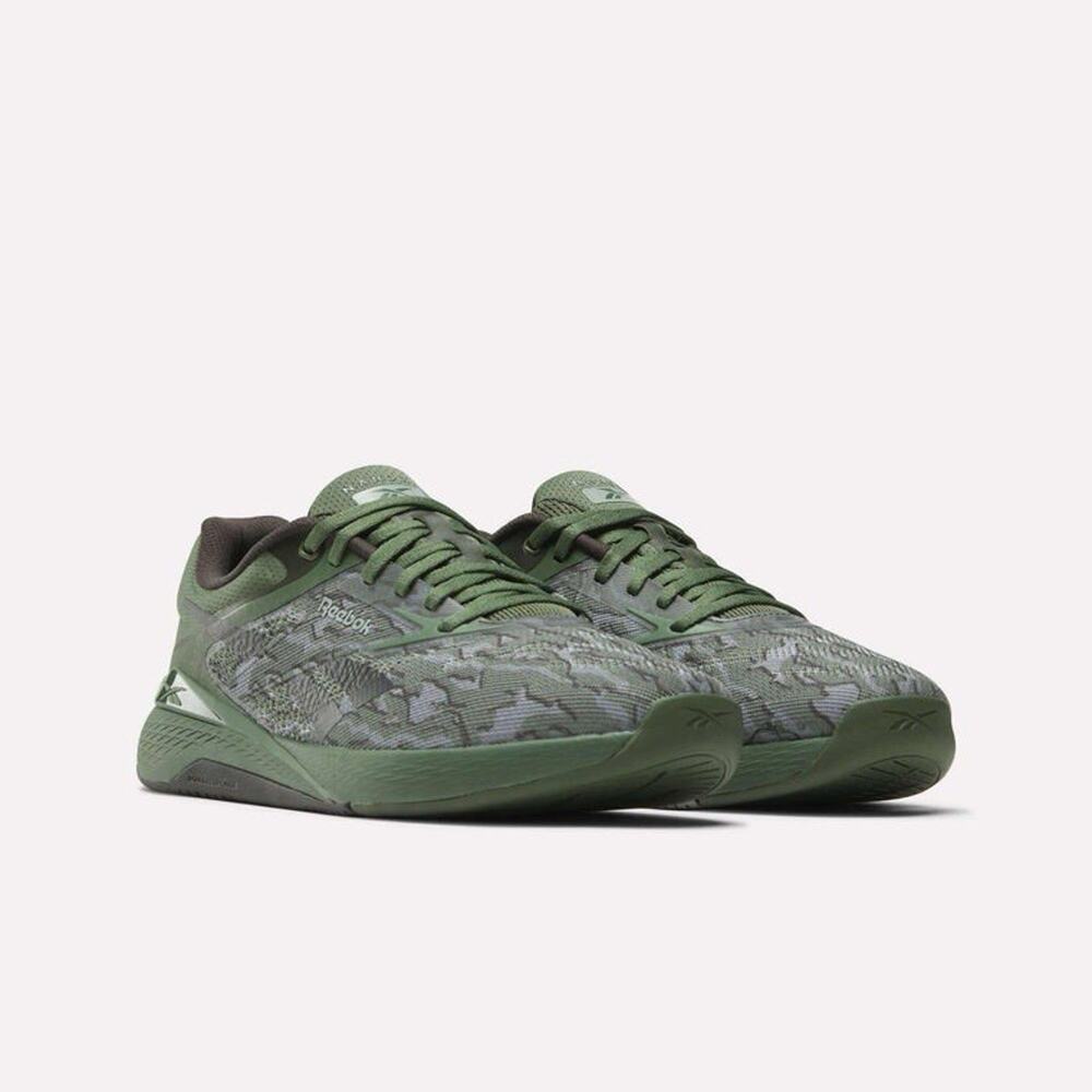 Reebok Nano X5 Green Black Grey Women’s Training Shoes 100229391